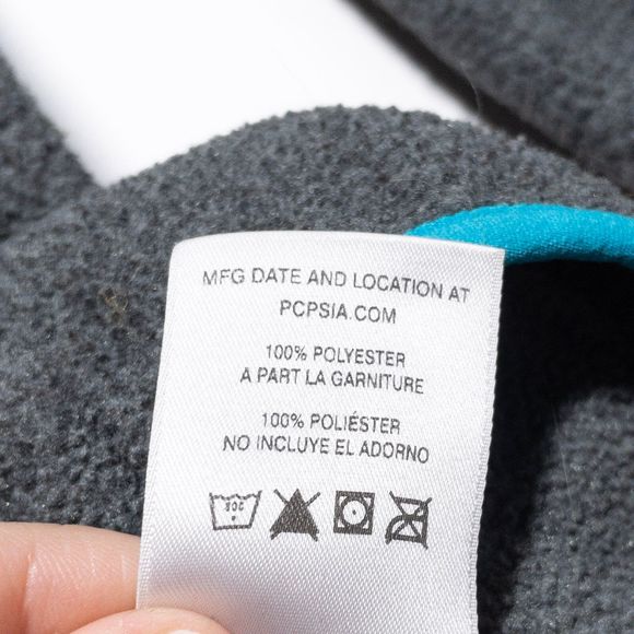 Patagonia Synchilla Snap-T Fleece Jacket Women's Medium Gray Blue Pullover 25455 - Picture 7 of 10